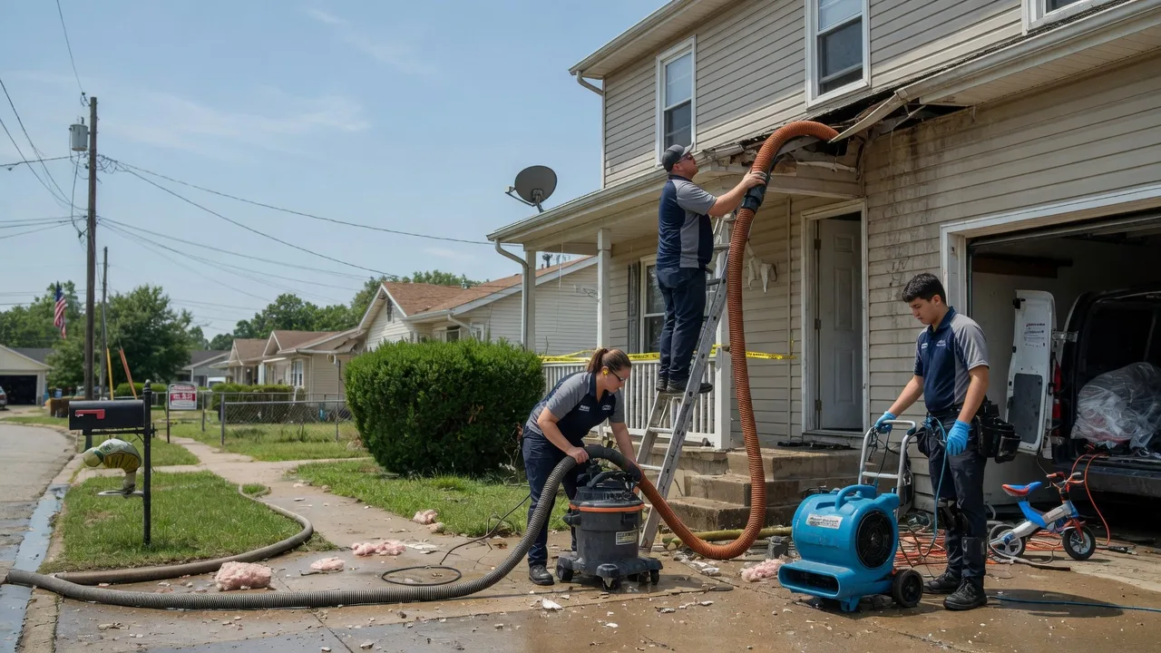 Water Damage Restoration in Ireland, WV near me
